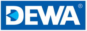 DEWA logo.